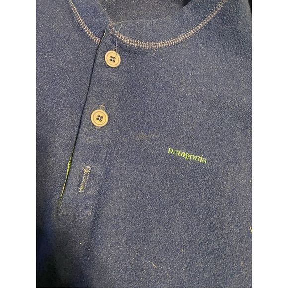 Patagonia Capilene Navy Lightweight Navy Blue Pullover Size medium - Picture 8 of 8